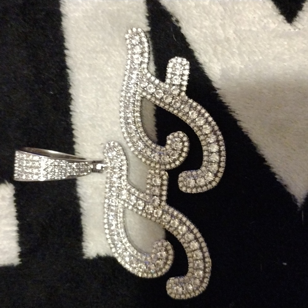 Pendant real diamonds